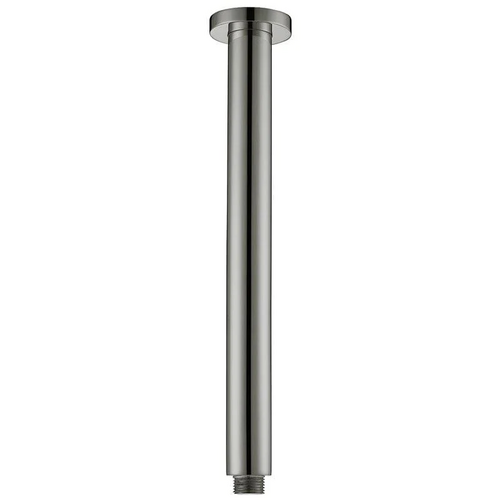 Round Ceiling Shower Arm 300mm Brushed Nickel