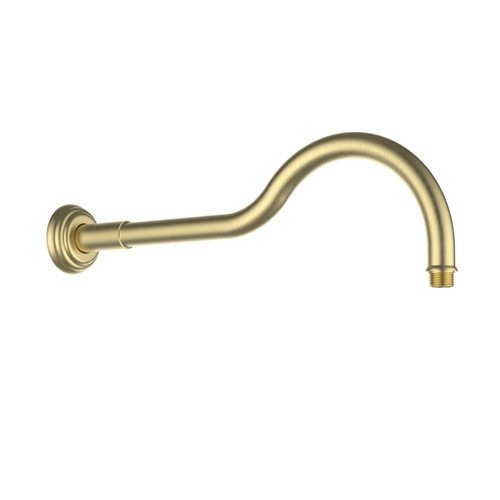Clasico Shower Arm In Brushed Gold