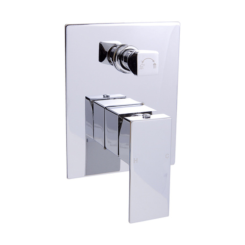Rosa Wall Mixer With Diverter Chrome