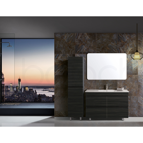 Vellena 1200mm PVC Water Proof Empire Oak Bathroom Vanity Cabinet