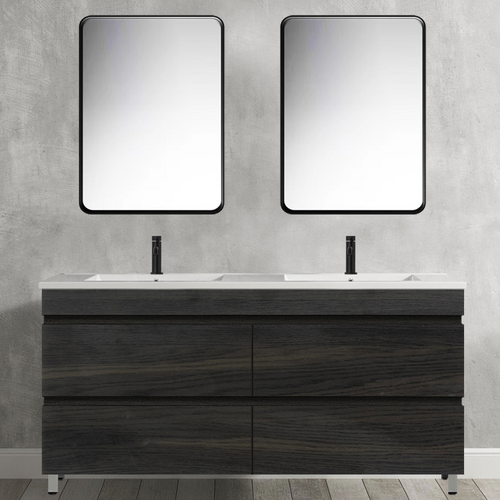 Vellena 1200mm Double PVC Water Proof Empire Oak Bathroom Vanity Cabinet