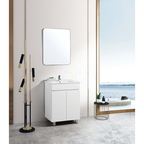 Free Mixer & Plugwaste Package Deal Windsor 600mm Bathroom Vanity Wash Basin