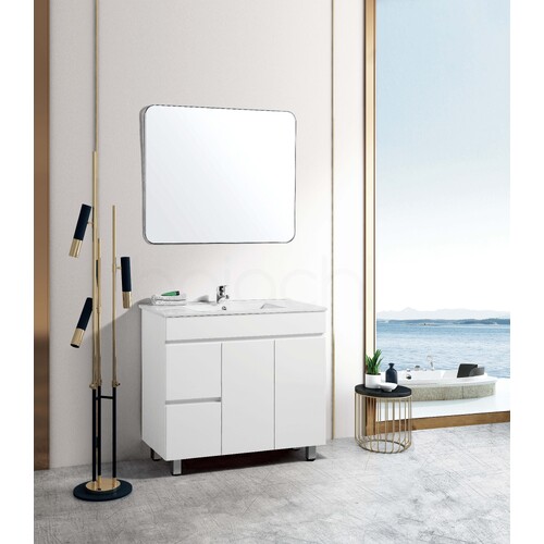 Free Mixer & Plugwaste Package Deal Windsor 900mm L Bathroom Vanity Wash Basin