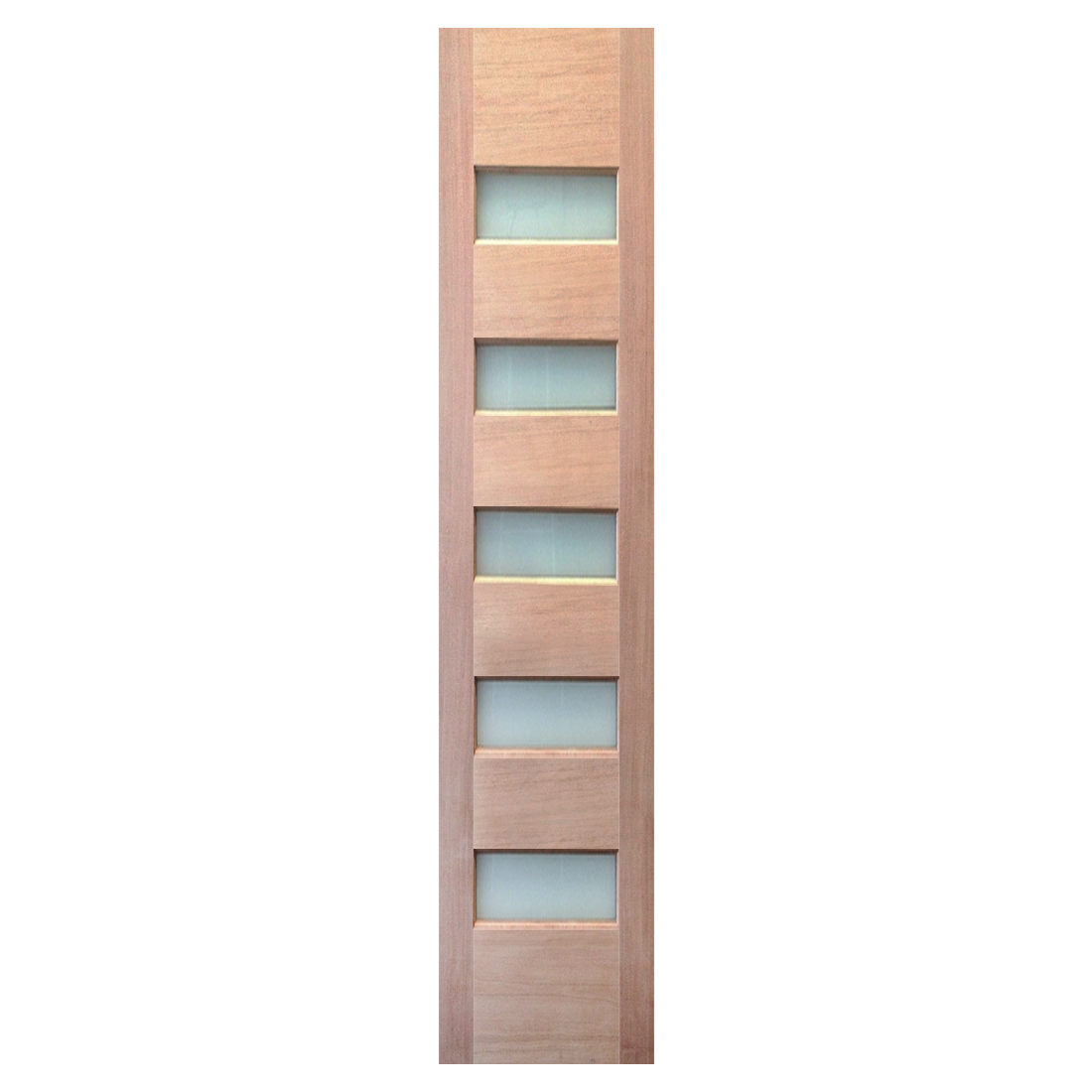 410X2040X40mm Entrance Solid Timber Veneer External Front Entry Door Glass 035