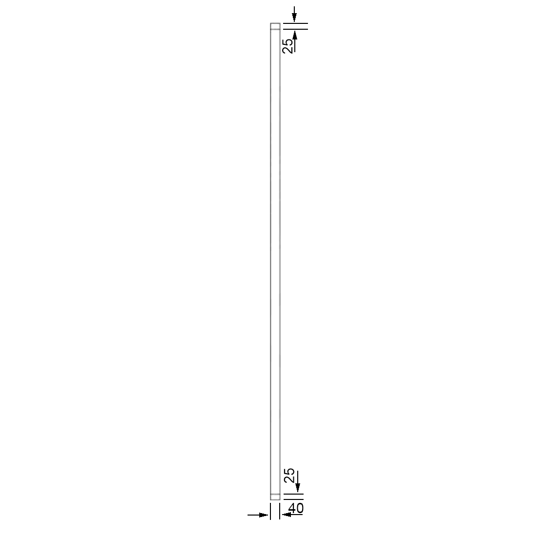 820X2040X40mm Entrance Solid Timber Veneer External Front Entry Door Glass 035