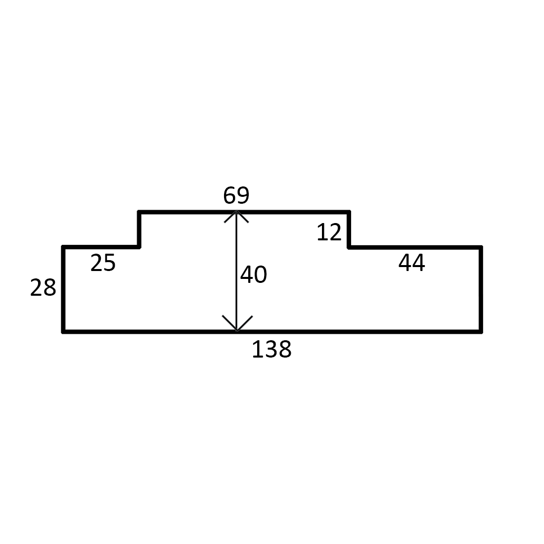 138X40X2100 Meranti Door Jamb Double Rebate Set (12X25/44)