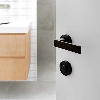 Zanda Boston Privacy Set Matte Black