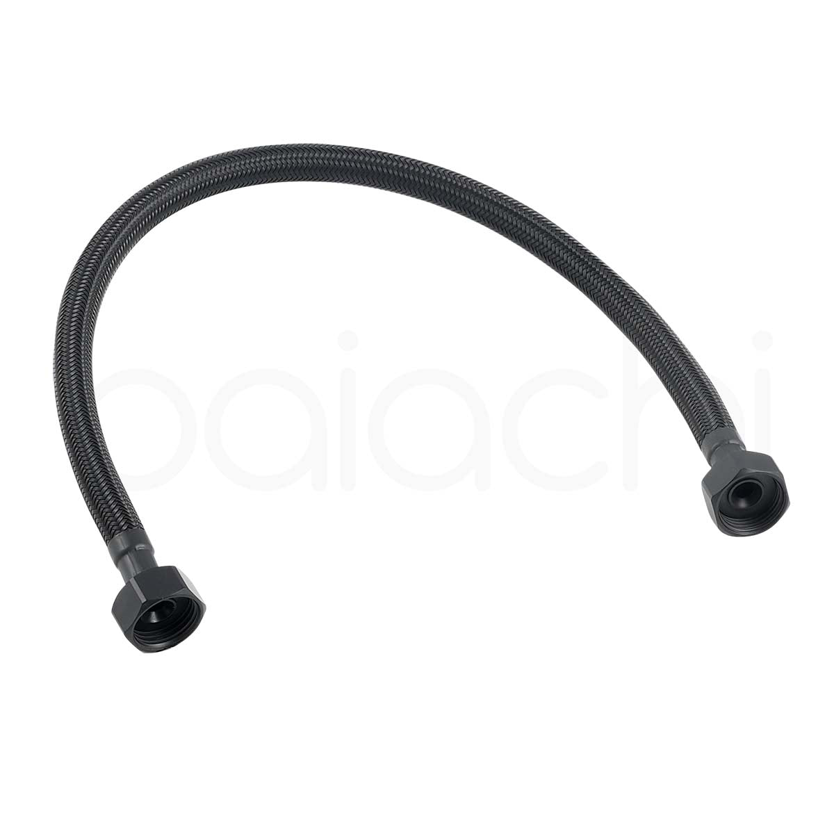 Baiachi 450mm Braided Flexible Hose Matte Black