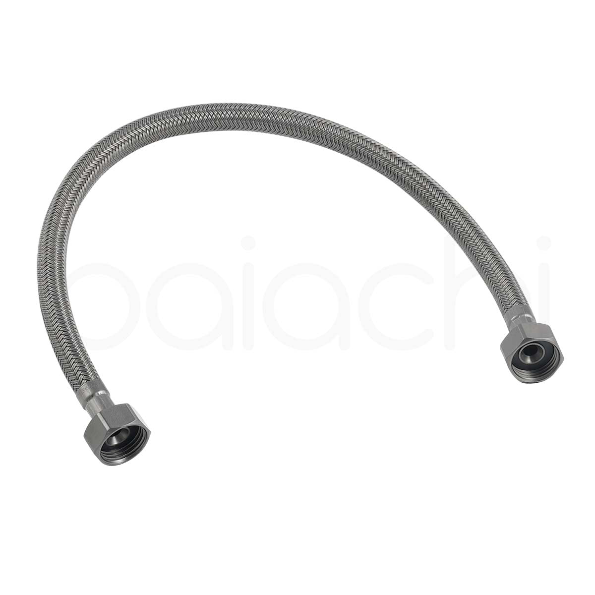 Baiachi 450mm Braided Flexible Hose Gun Metal