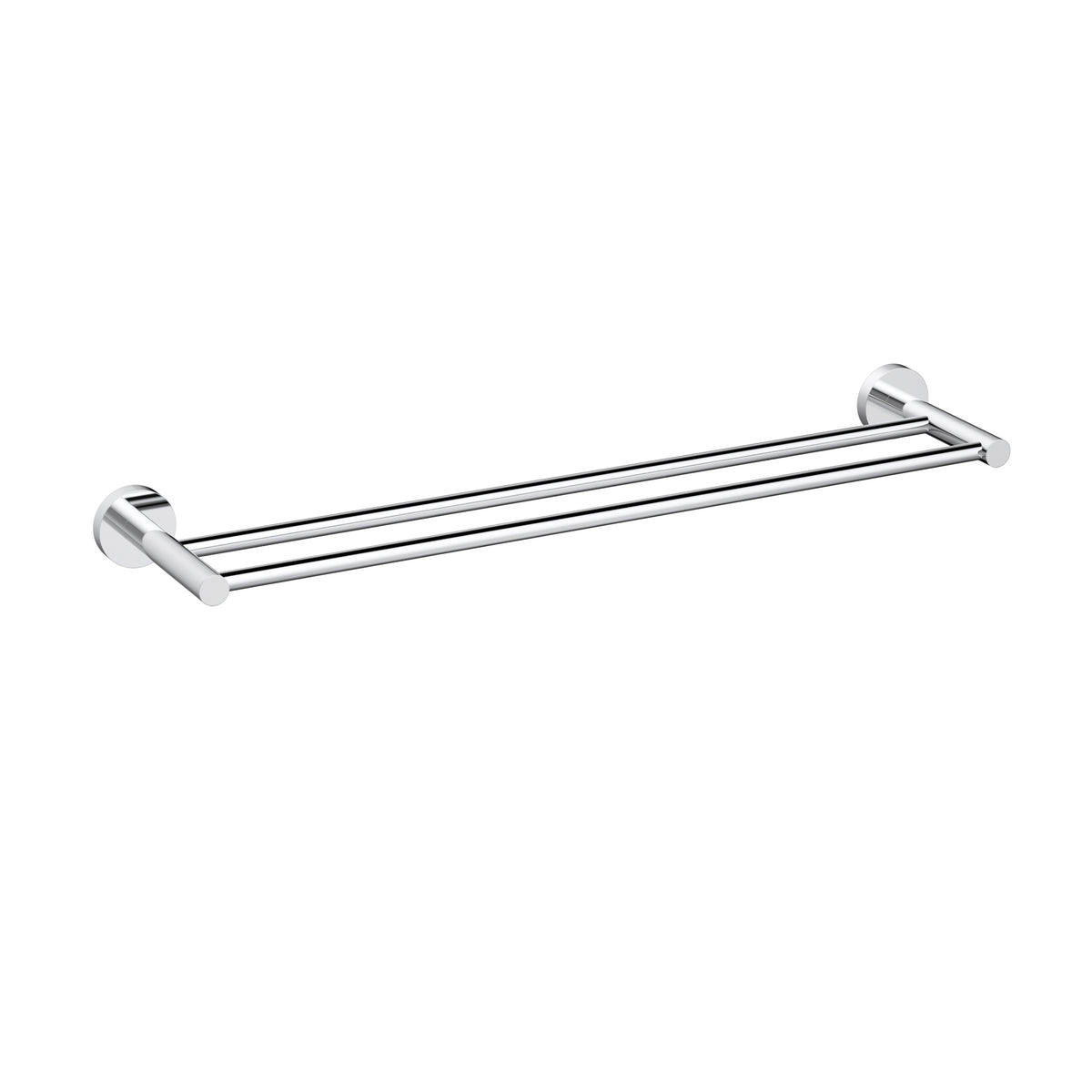 Otus Slimline SS304 Double Towel Rail 600mm Chrome