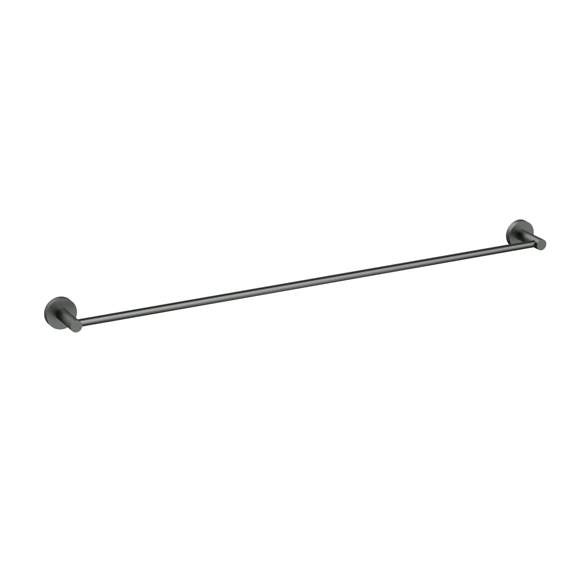Otus Slimline SS304 Single Towel Rail 900mm Gun Metal