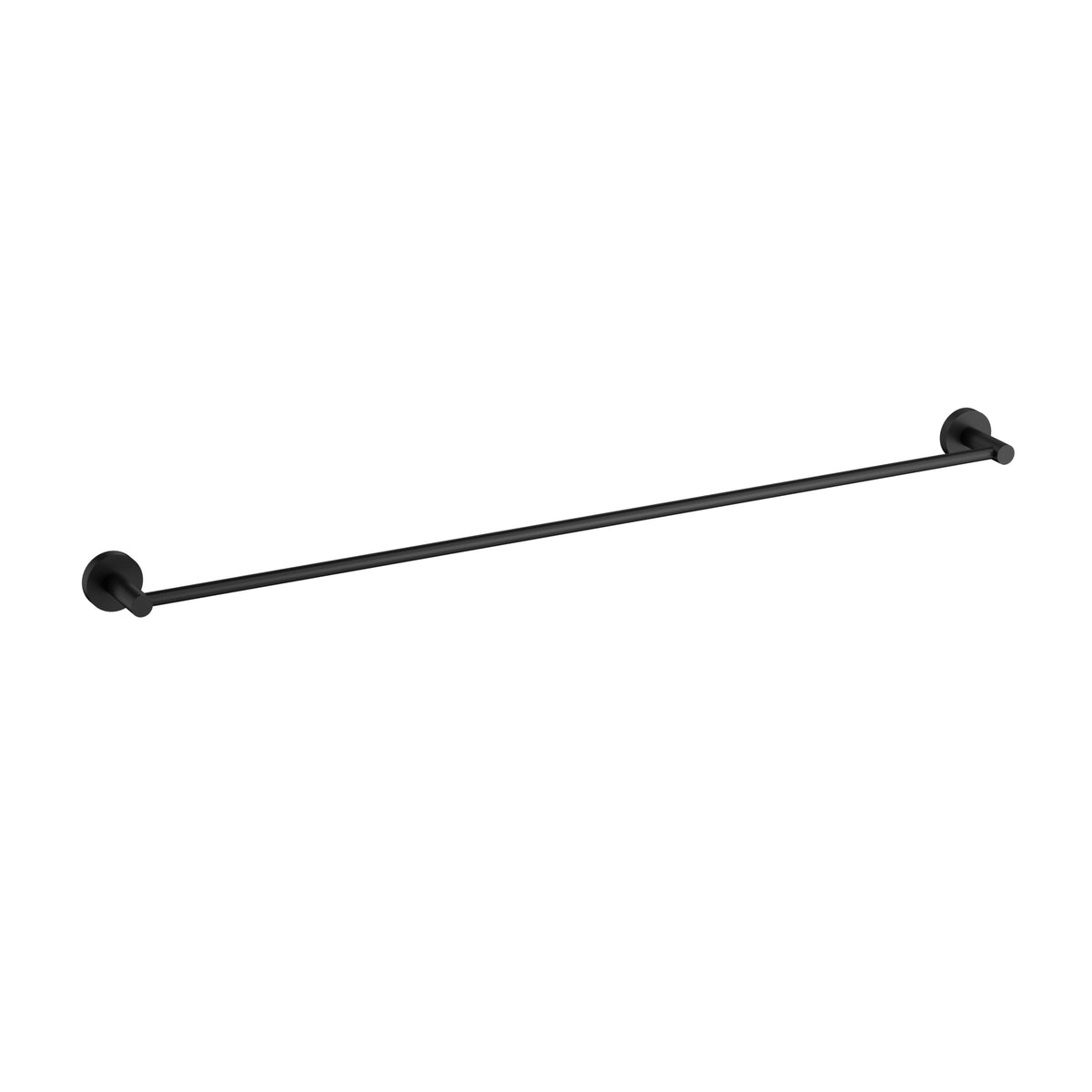 Otus Slimline SS304 Single Towel Rail 900mm Matte Black