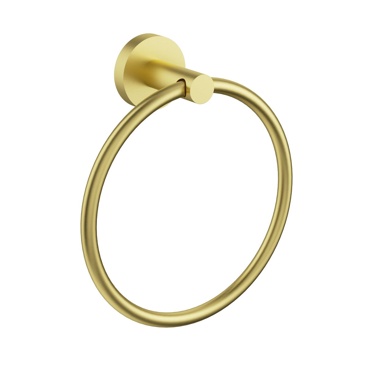 Otus Slimline SS304 Towel Ring Brushed Gold