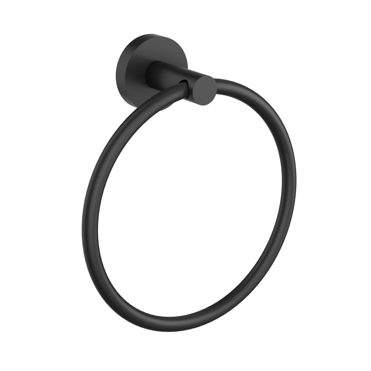 Otus Slimline SS304 Towel Ring Matt Black