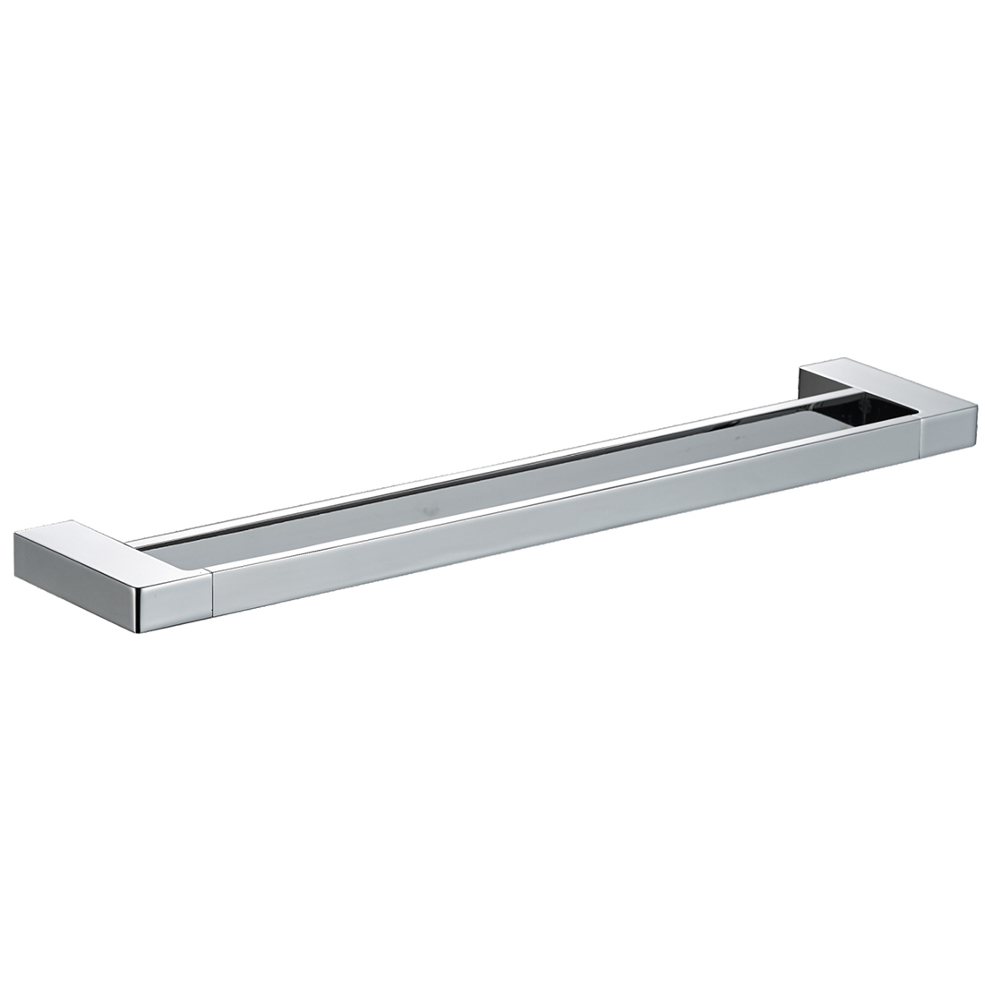 Ceram Double Towel Rail 600mm Chrome