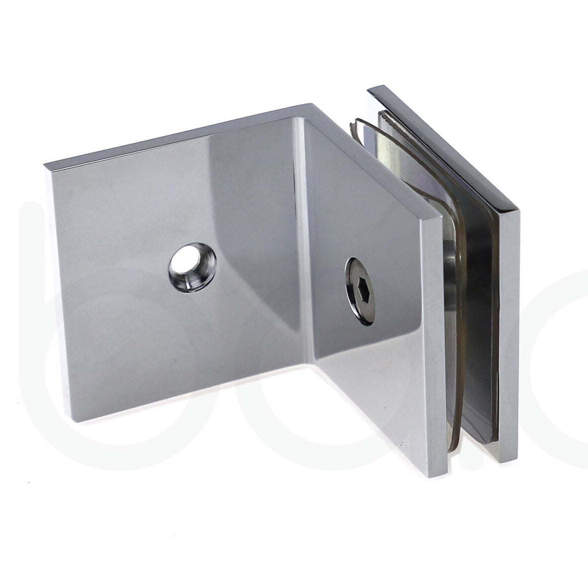 1000mm Fixed Panel Shower Screen Chrome