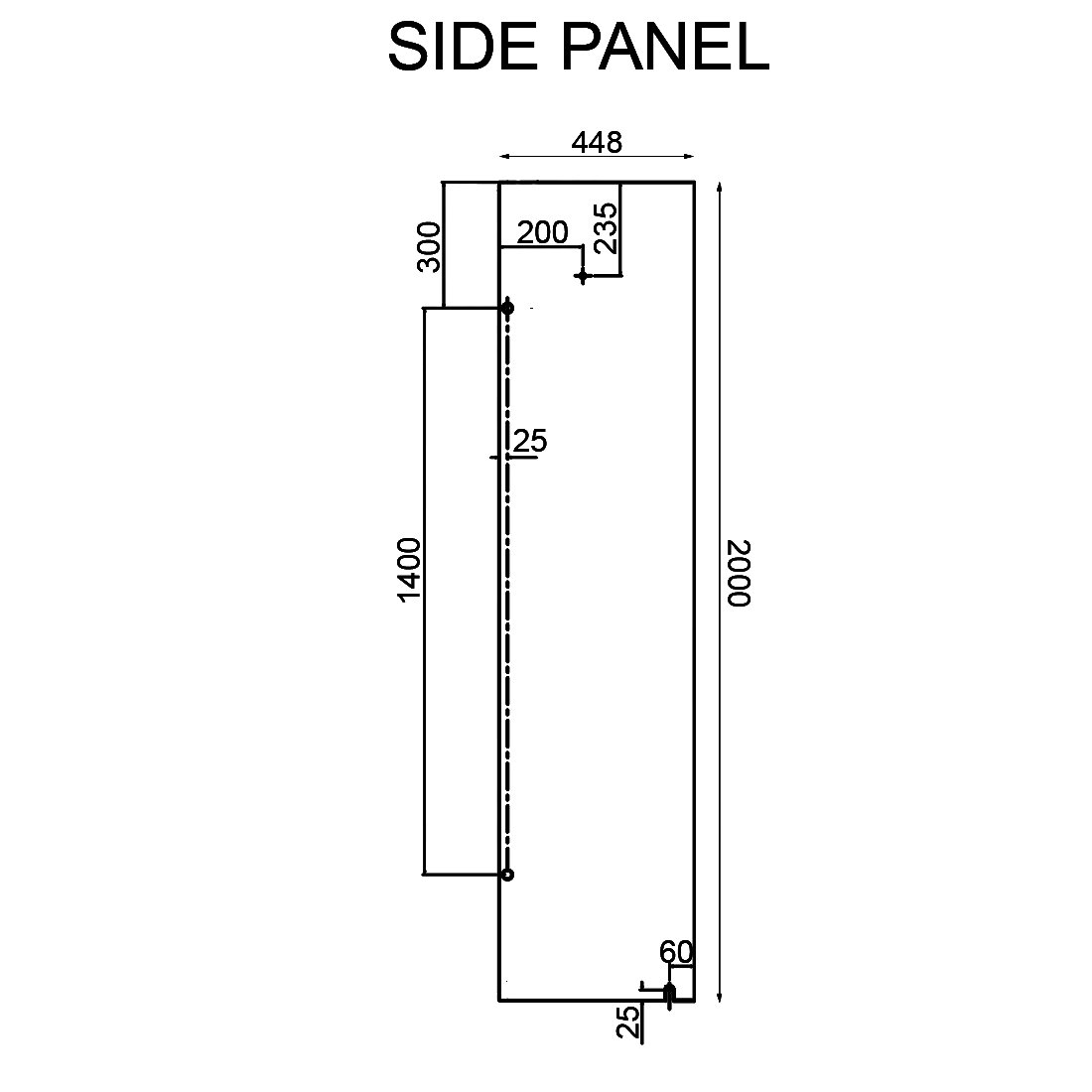 Frameless Shower Screen 900x900mm Diamond Matte Black
