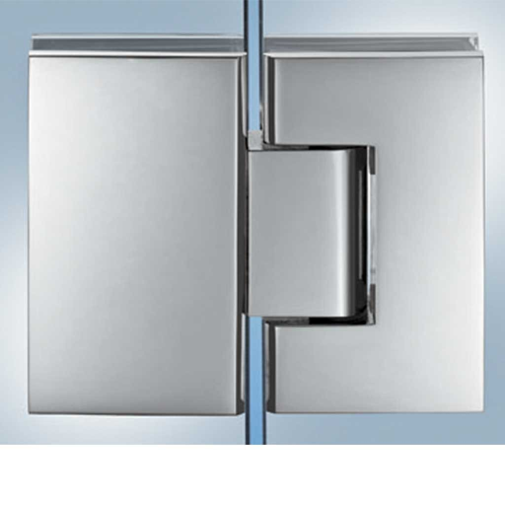 Frameless Shower Screen 900x900mm Square Chrome