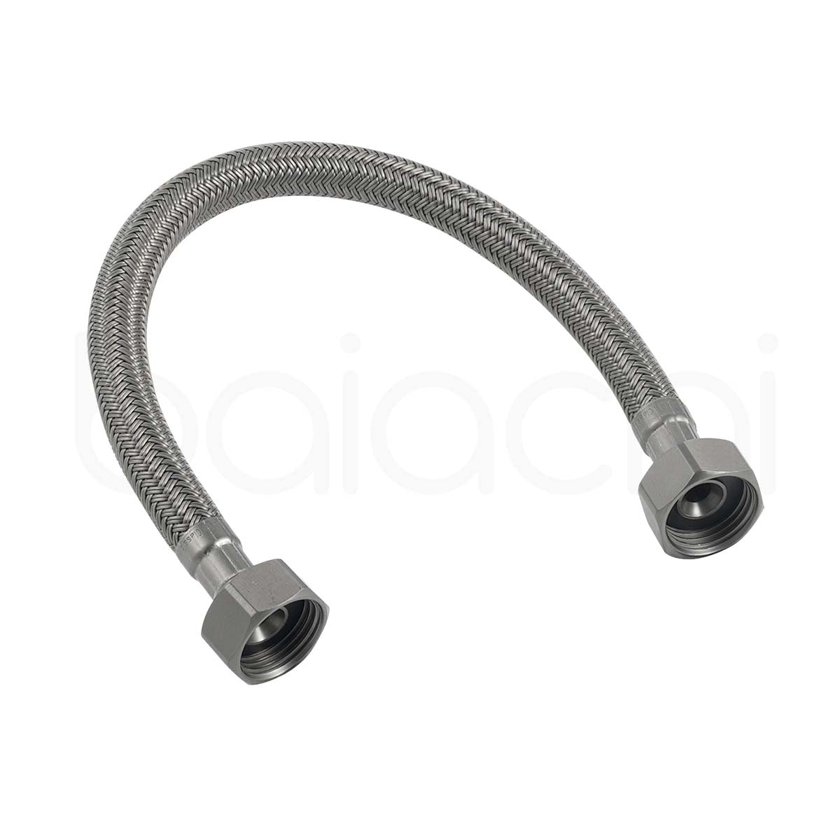 Baiachi 300mm Braided Flexible Hose Gun Metal