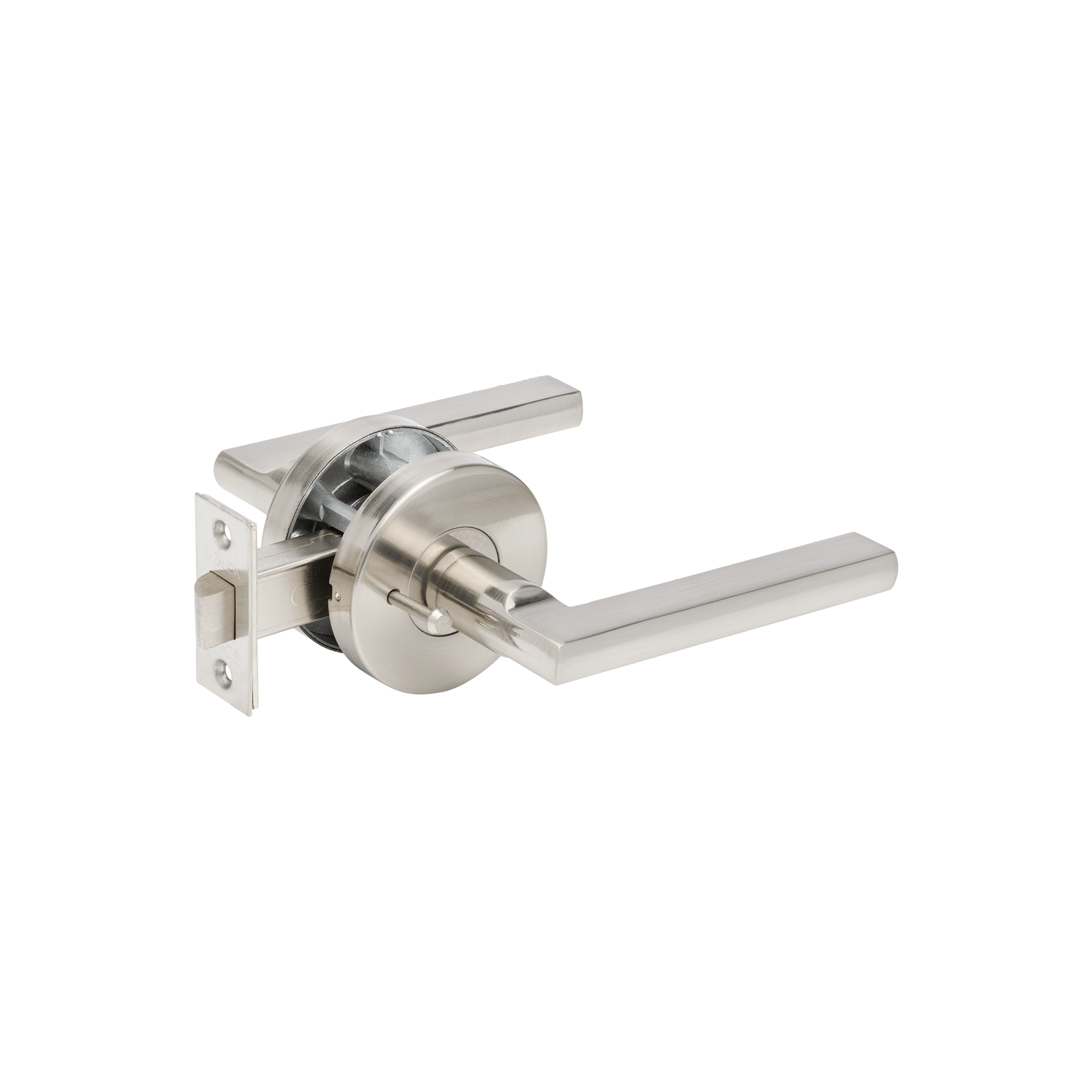 Zanda Aldo Privacy Set Brushed Nickel