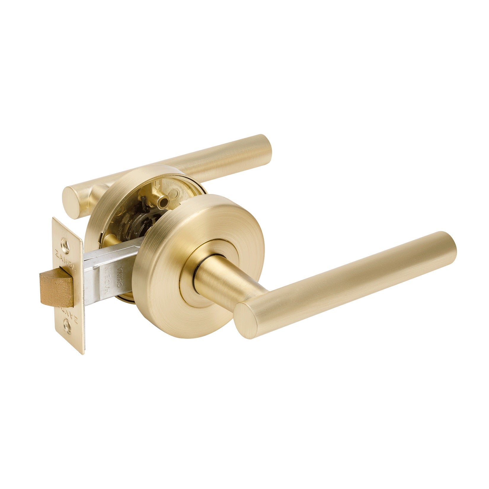 Baxter Passage Set Satin Brass
