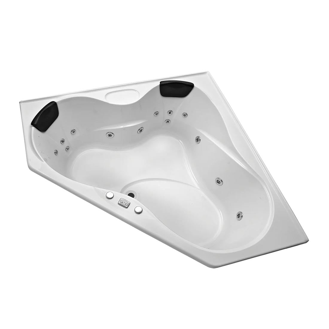 Alcazar 1510mm 16 Jets Drop-in Spa Bath Electronic Touch Pad