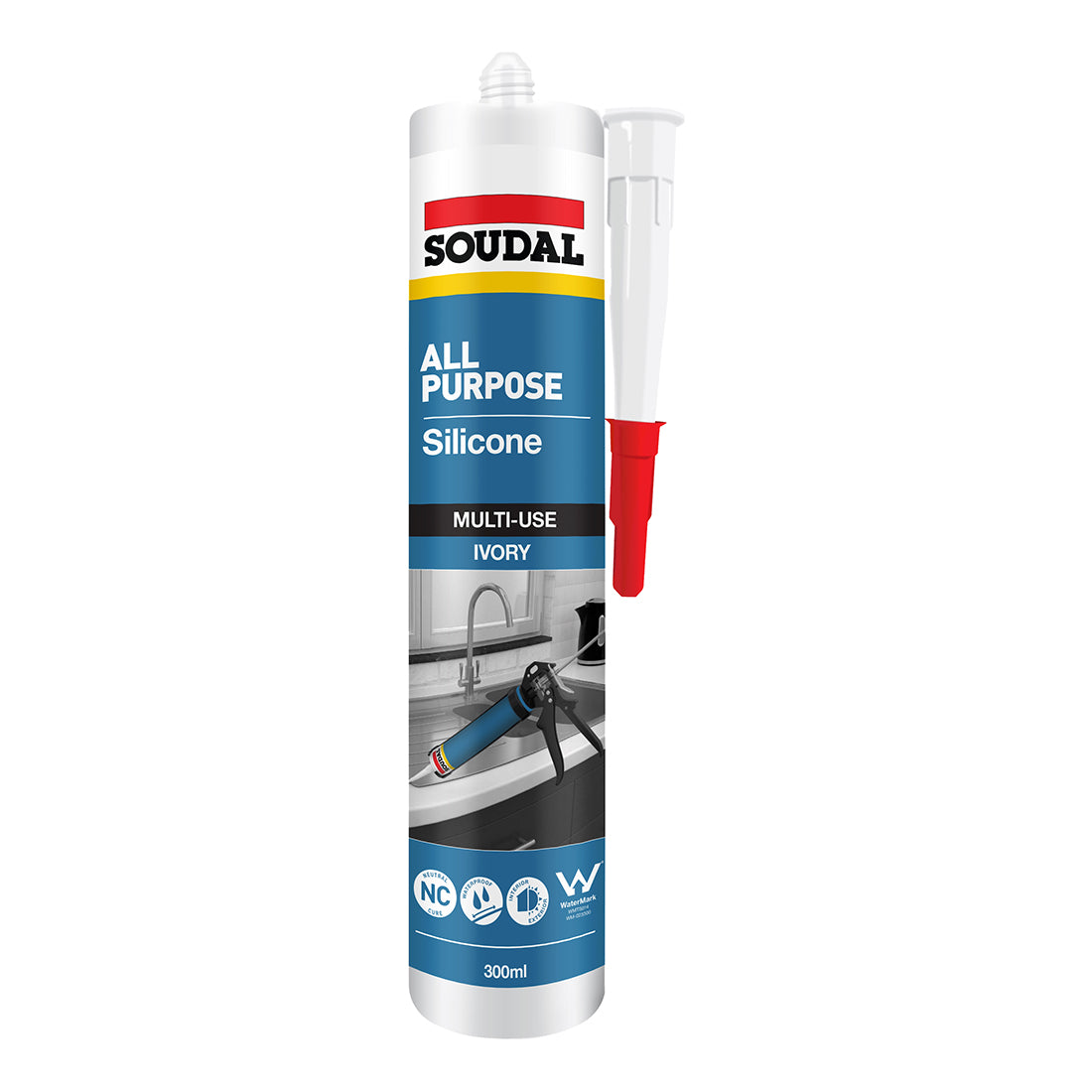 All Purpose Silicone Ivory 300ml