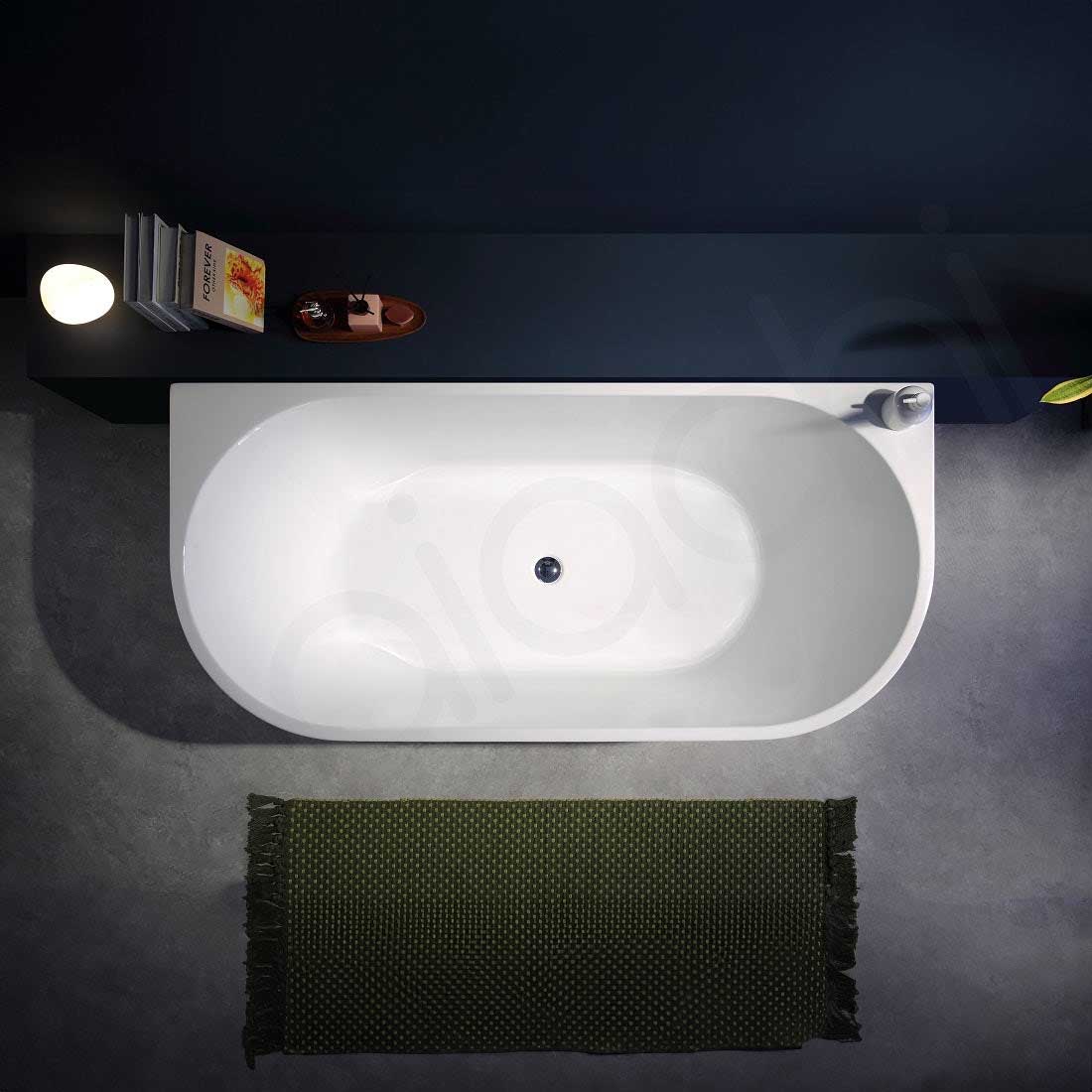 Baiachi Alice 1500 Freestanding Bath Back to Wall MK2