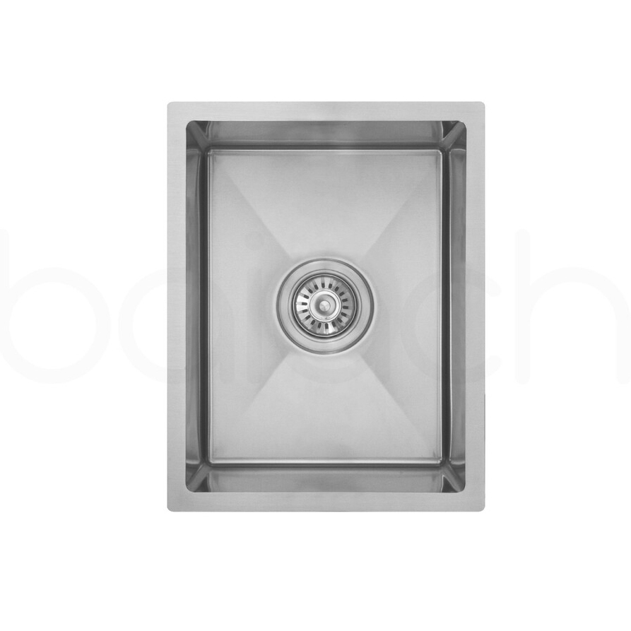 340X440mm Handmade Laundry Kitchen Sink Top/Under Mount Stainless Steel