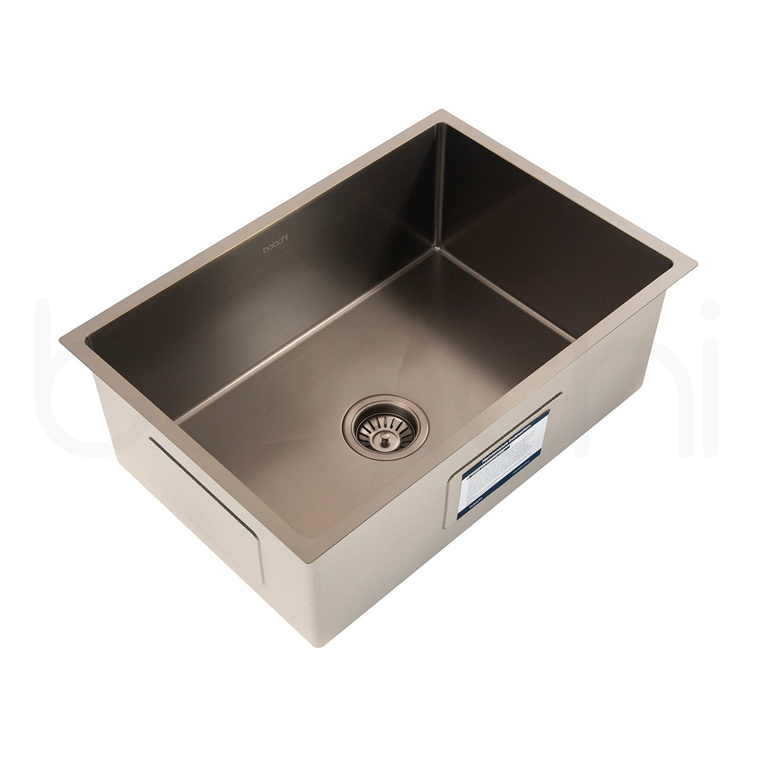 Baiachi 640X440mm Handmade Laundry Kitchen Sink Top/Under Mount Antique Brass