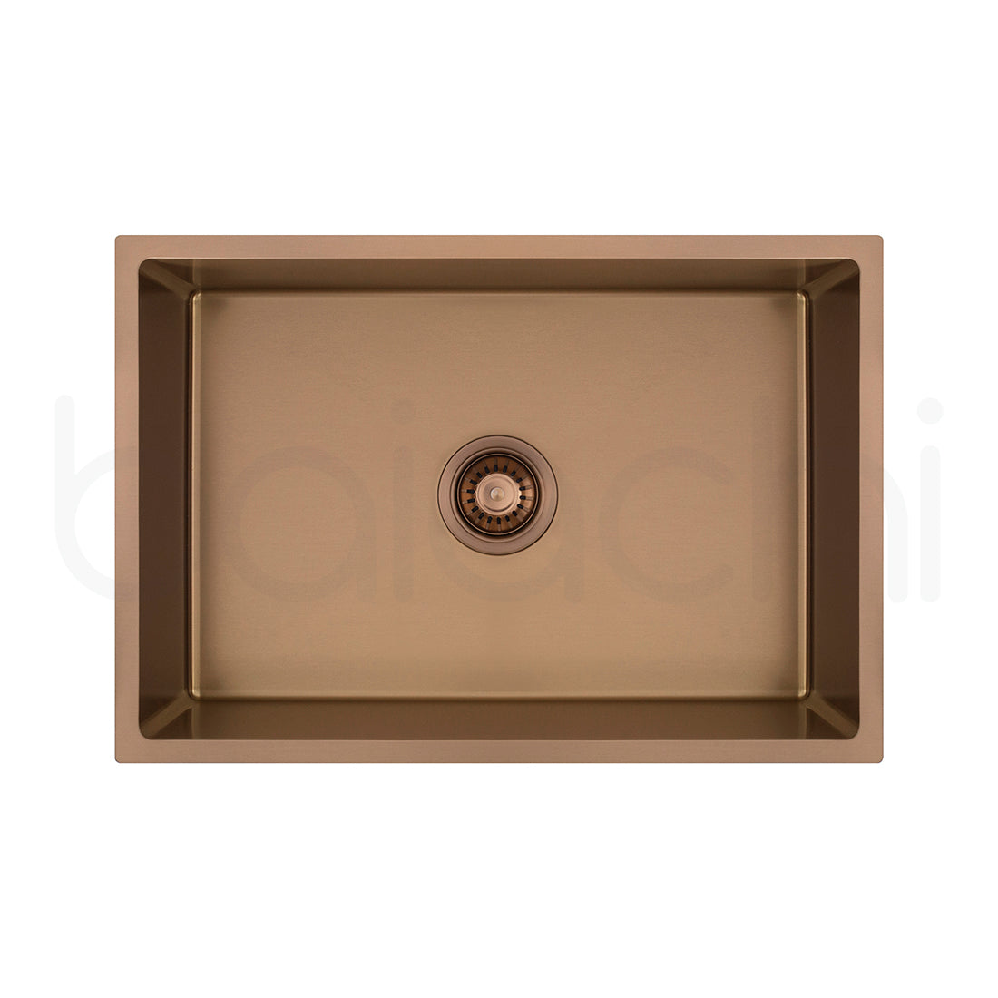 Baiachi 640X440mm Handmade Laundry Kitchen Sink Top/Under Mount Brushed Copper