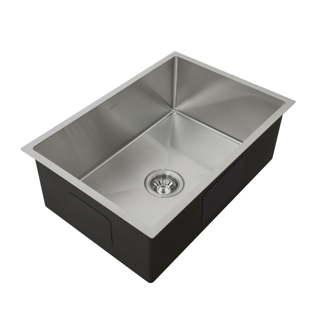 640X440mm Handmade Laundry Kitchen Sink Top/Under Mount Stainless Steel