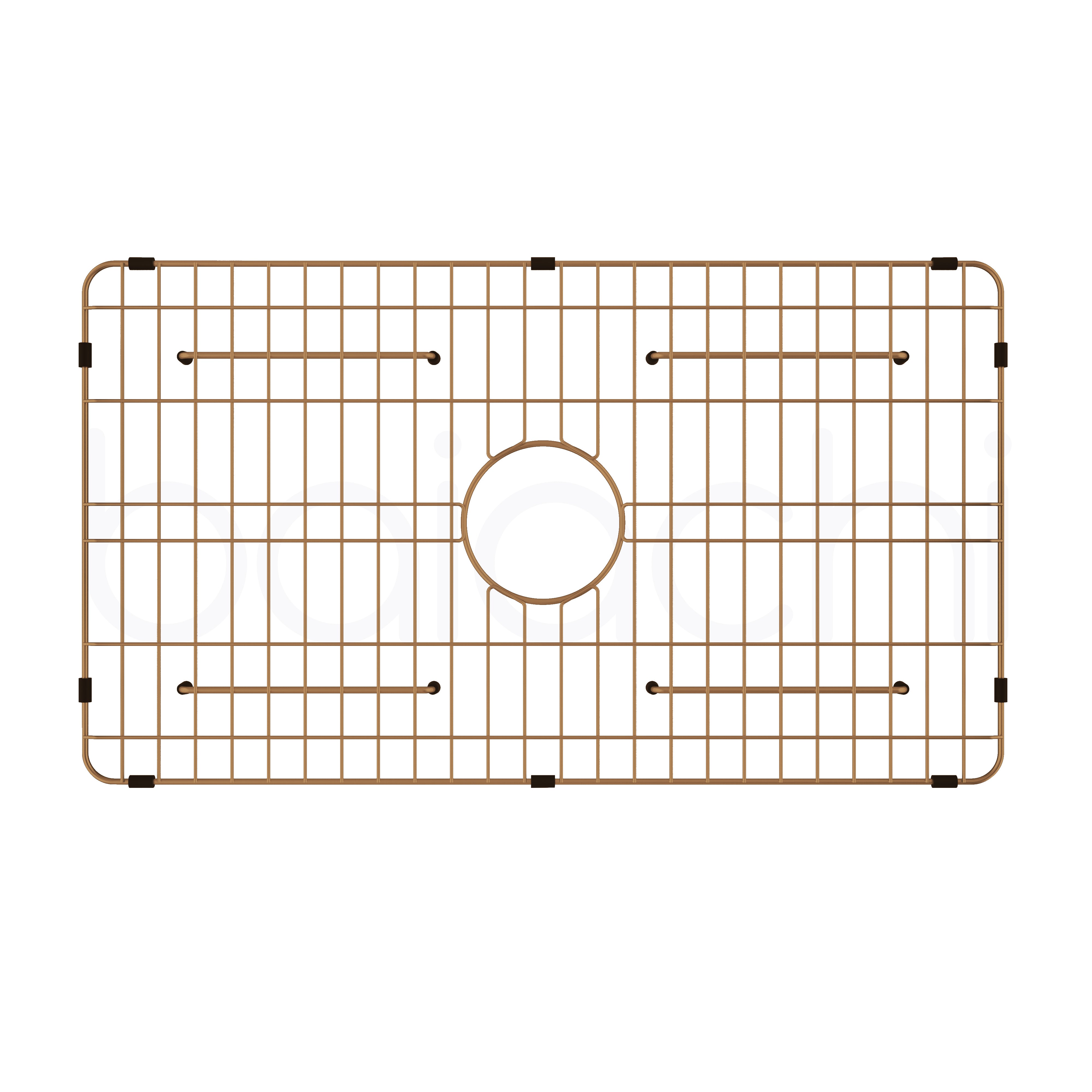 Baiachi Kitchen Sink Grid Brushed Copper