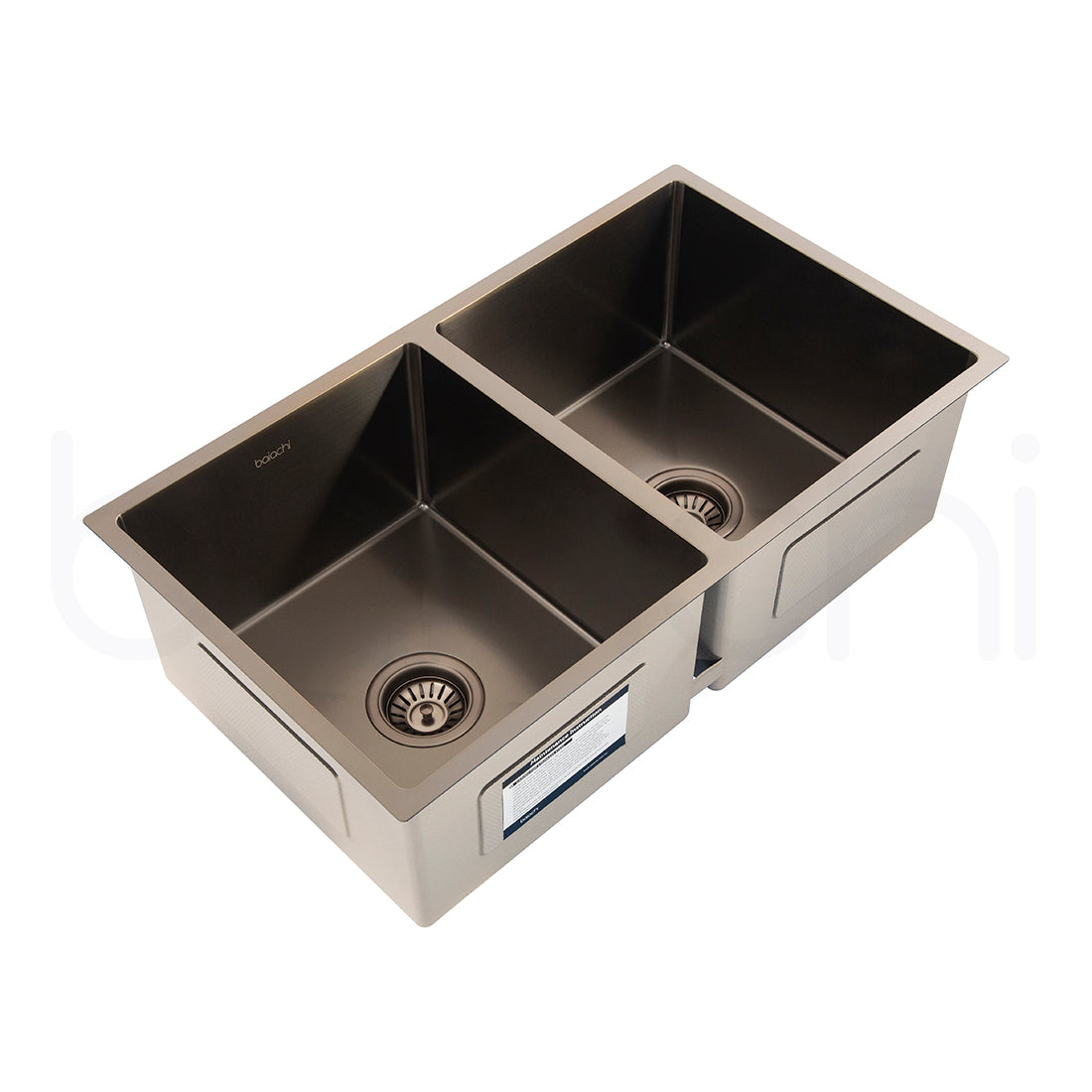 Baiachi 760X440mm Handmade Laundry Kitchen Sink Top/Under Mount Antique Brass