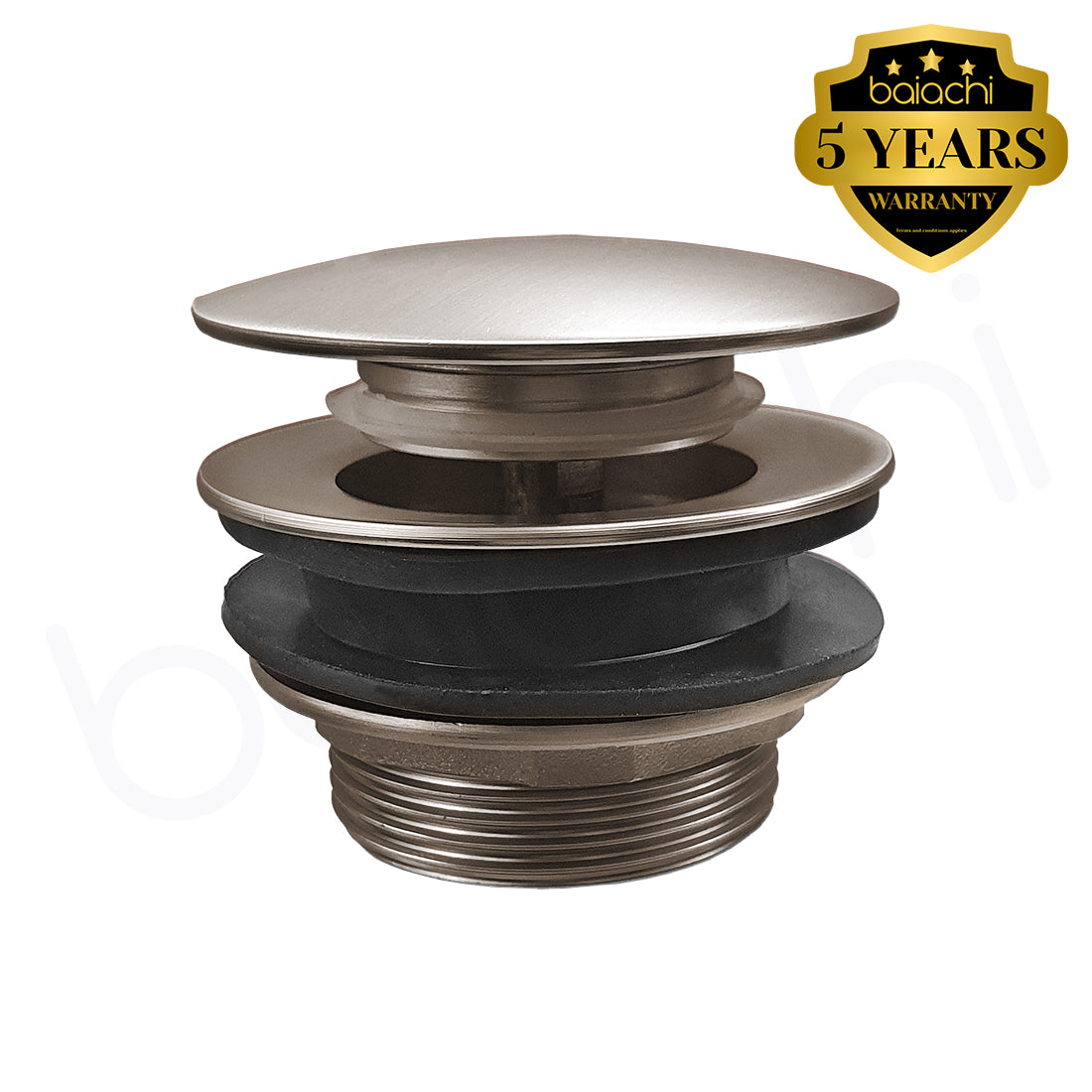 Baiachi dome Pop Up Bath Waste Antique Brass