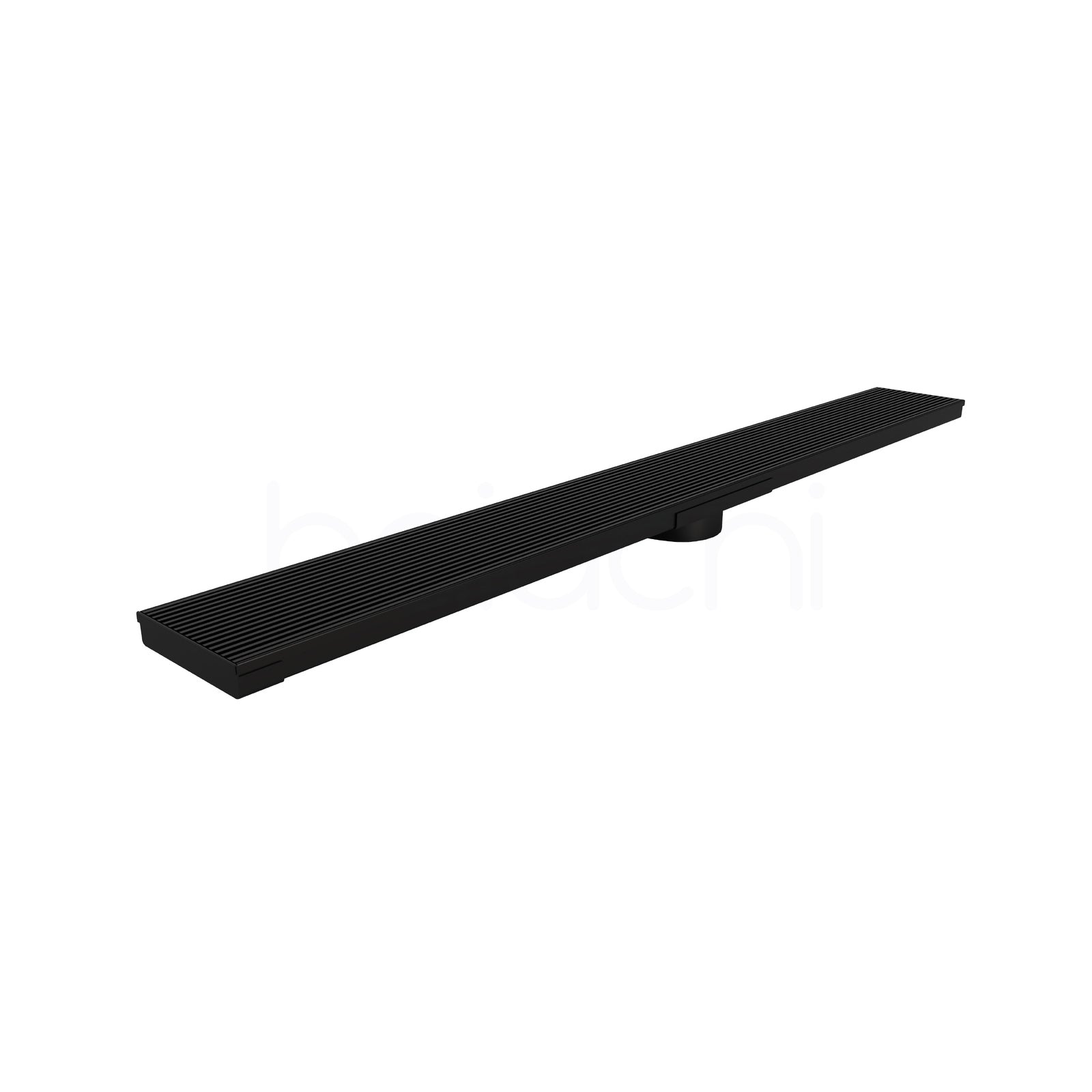 901-1200mm Linear Heelguard Adjustable Floor Waste Matte Black