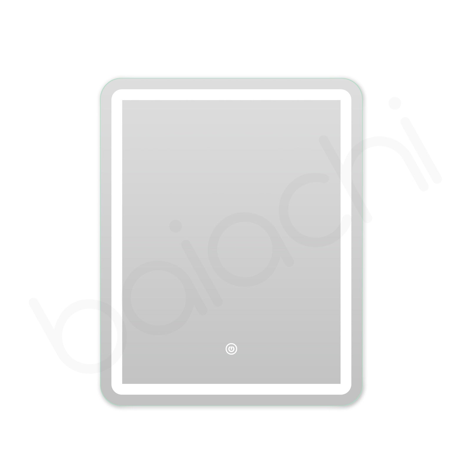 Baiachi 600x750 LED Rectangle Frameless Mirror