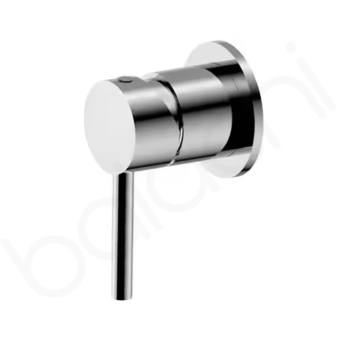 Baiachi Moreton Slimline Wall Mixer Stainless Steel Chrome