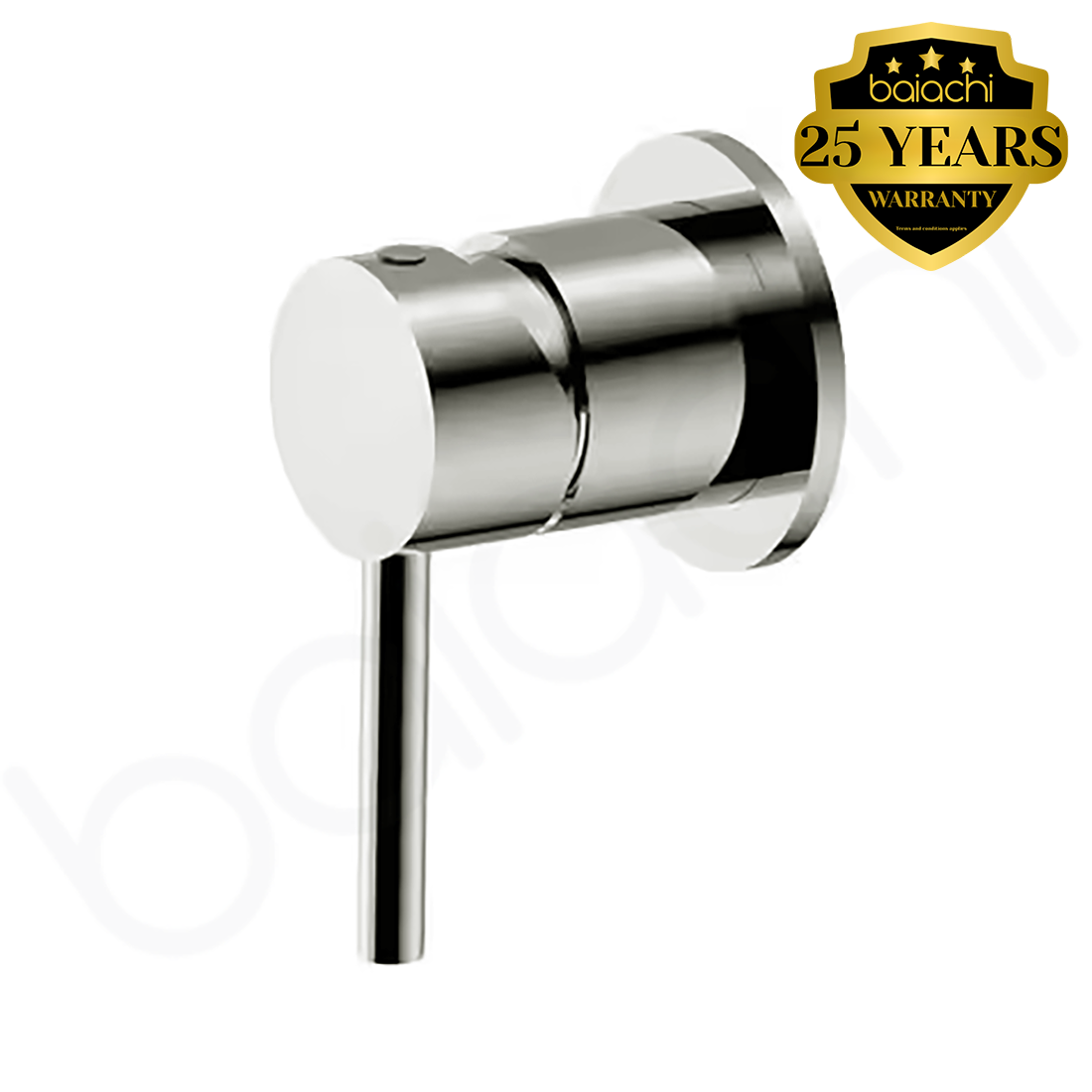 Baiachi Moreton Slimline Wall Mixer Stainless Steel