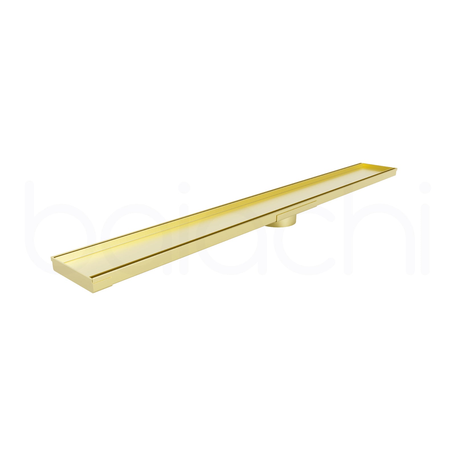 901-1200mm Linear Tile Insert Adjustable Floor Waste Brushed Gold