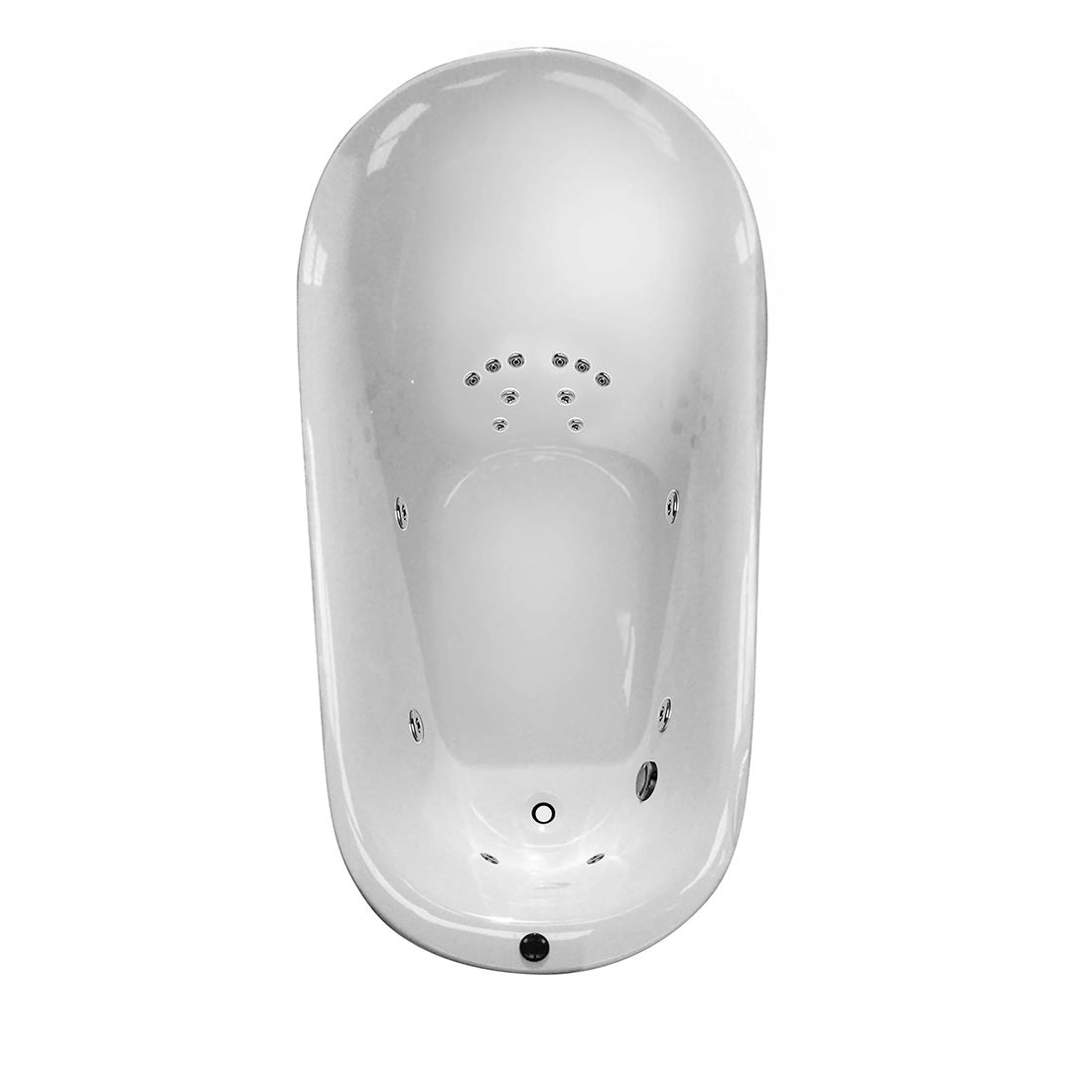 FS21 1800mm 12 Jets Freestanding Spa Bath Key Remote with Mood Light