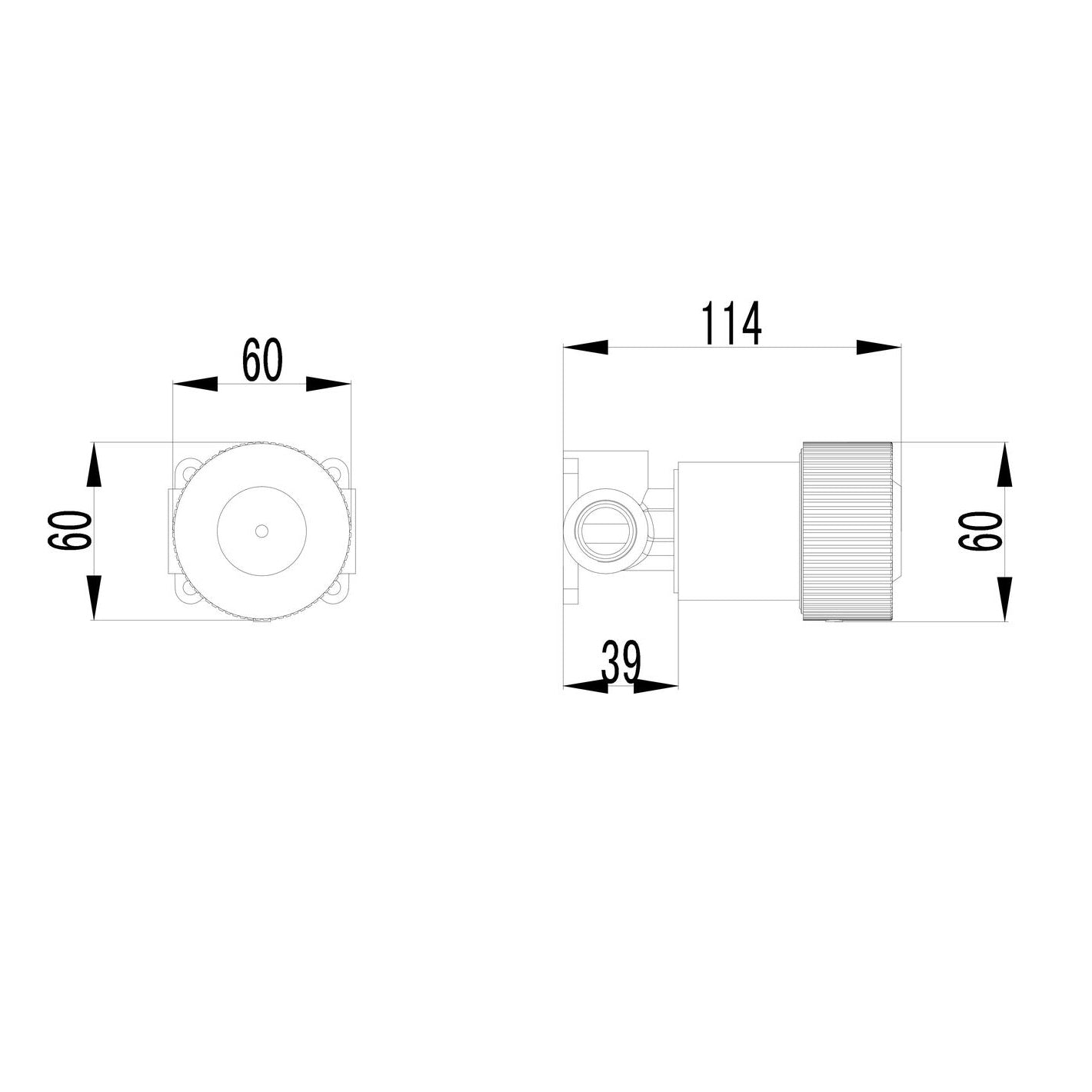 Ikon Soko Progressive Wall Mixer Chrome
