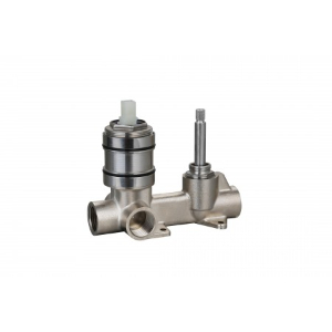 Otus Slimline SS Wall Diverter Mixer Brushed Gold