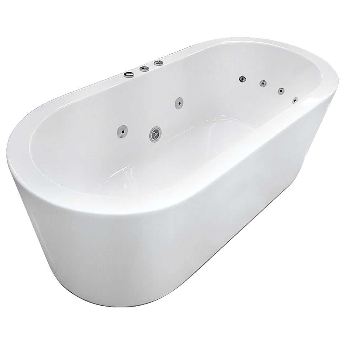 Redondo 1500mm 12 Jets Freestanding Spa Bath Electronic Hot Pump
