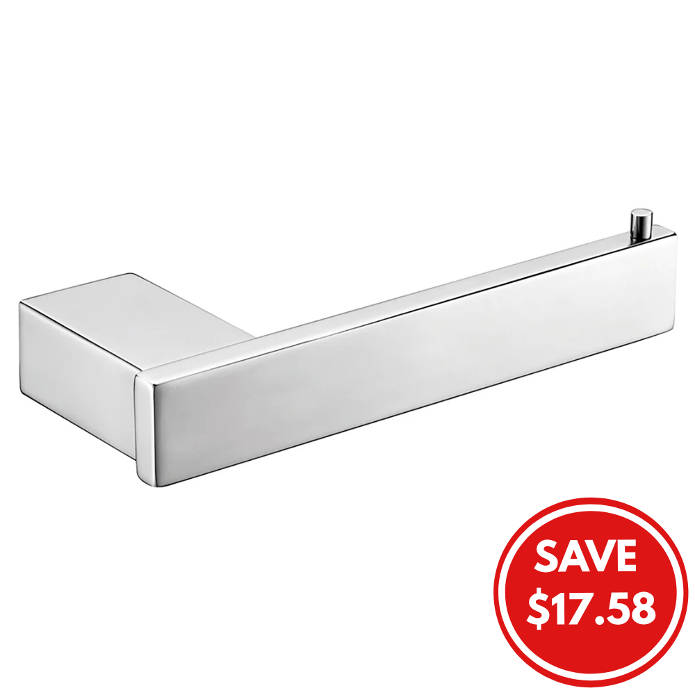 Rosa Toilet Roll Holder Chrome