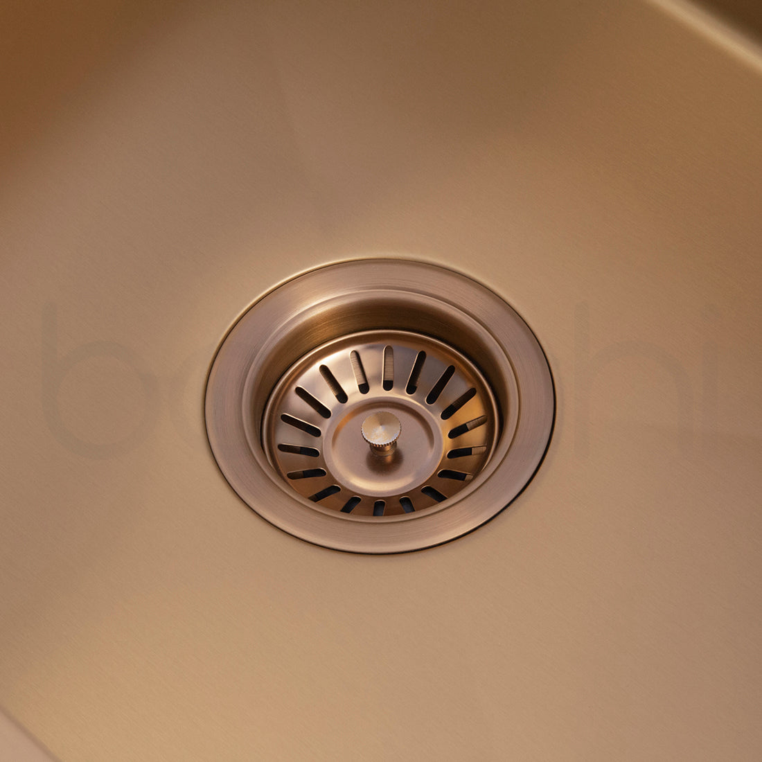 Baiachi 640X440mm Handmade Laundry Kitchen Sink Top/Under Mount Brushed Copper