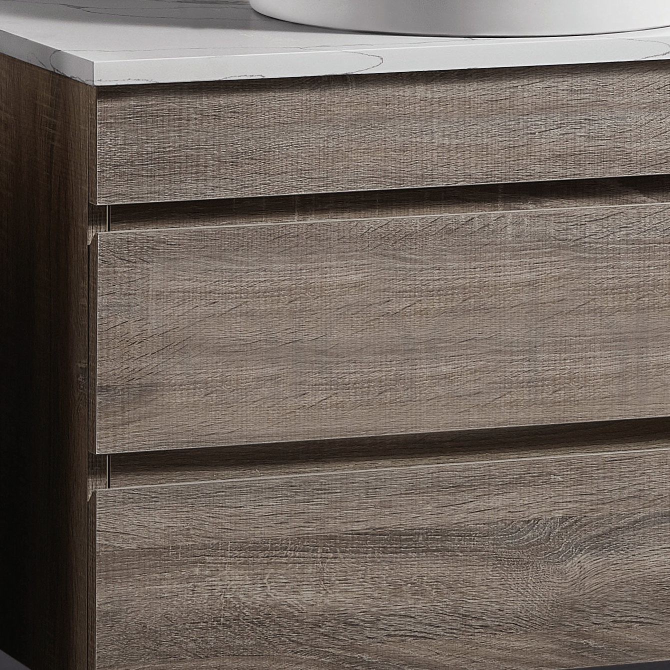 Vellena 1200mm PVC Water Proof Wash White Bathroom Vanity Cabinet