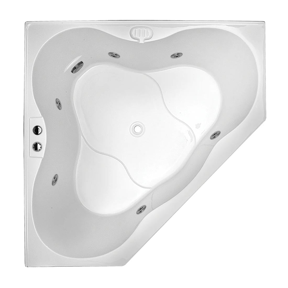 Zamora 1485mm 14 Jets Drop-in Spa Bath Hot Pump